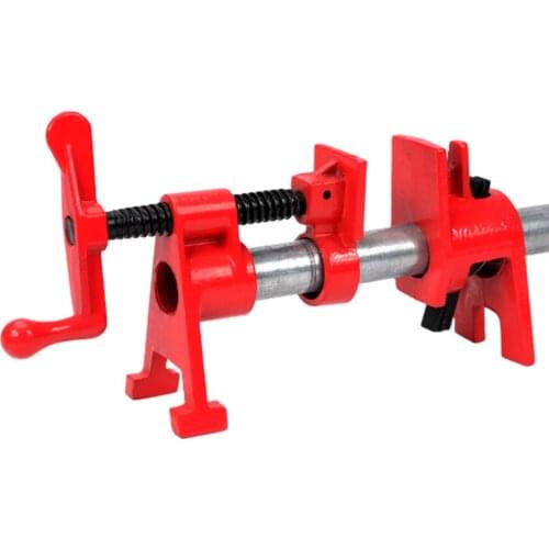 Quick Clamp Pipes Clamps BPC-H34 High Quality 3/4-Inch Heavy Duty H Style Suitable For Various Sizes Woodworking 6-point Chuck