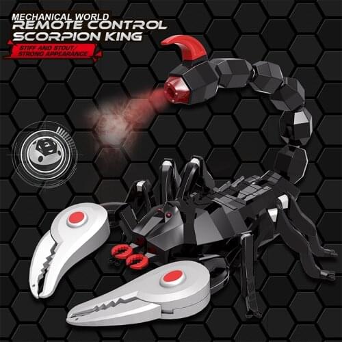 Remote Control Toy Realistic Scorpion Model Remote Control Animal Simulation Fake Scorpion toy prank remote control electric toy