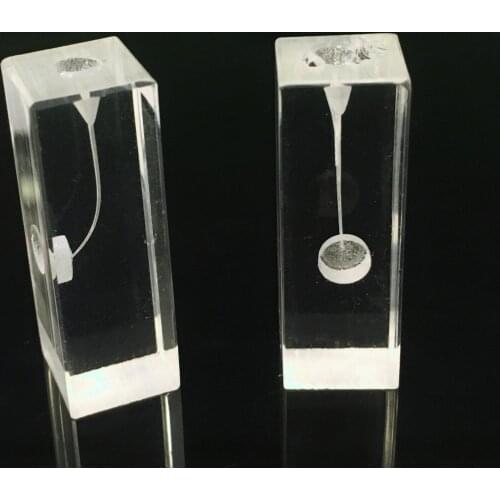 10pcs/Lot Dental 1:1 Resin Practice Tool Tooth Endo File Training Blocks