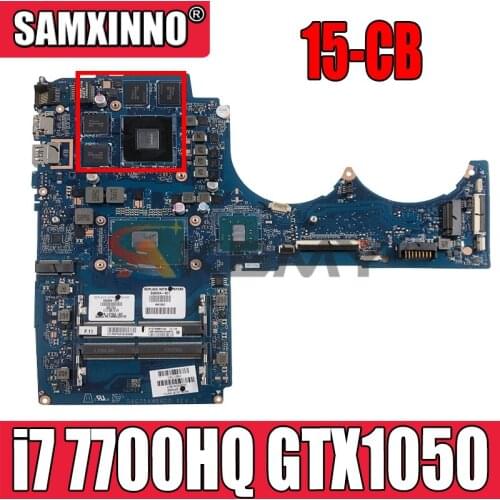 For HP Pavilion 15-CB Laptop motherboard DAG75AMBAD0 926305-601 926305-001 CPU i7 7700HQ GPU GTX1050 DDR5 100% test work