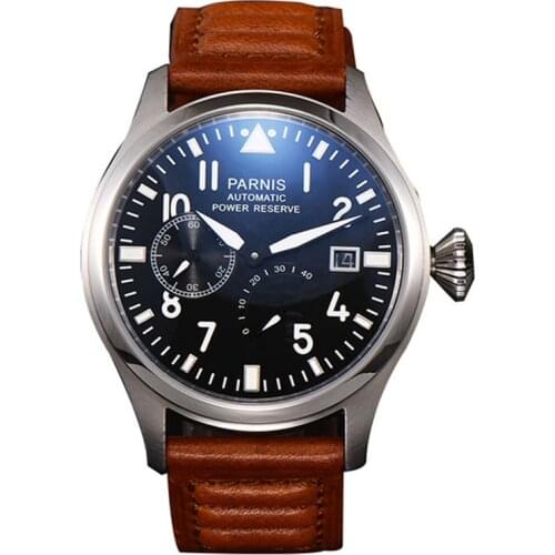 Men luxury brand watch,mens automatic watches PARNIS sport man self wind mechanical wristwatch waterproof clock sapphire relogio