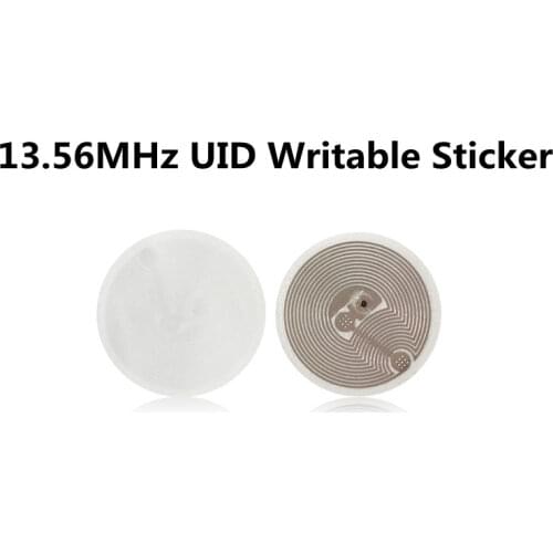 50/100/1000Pcs UID Changeable Stickers RFID Tags Block 0 Rewritable 13.56Mhz Proximity Cards Key Writable Copy Clone