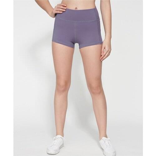 New High Waisted Workout Shorts Womens Comfortable Sport Yoga Shorts Hip Lifting Yoga Pants Quick Drying Fitness Running Shorts