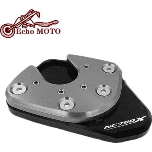 For HONDA NC750X NC 750X NC750 X 2017-2019 Motorcycle CNC Kickstand Foot Side Stand Extension Pad Support Plate Enlarge Stand