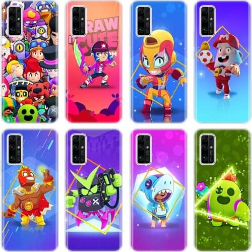 Cartoon Cute Stars Silicone Phone Case for Huawei Honor 10X Lite 10i 20i 20E 20S 30S 30i 30 Pro Plus 9C 9X Pro 30 Lite Cover