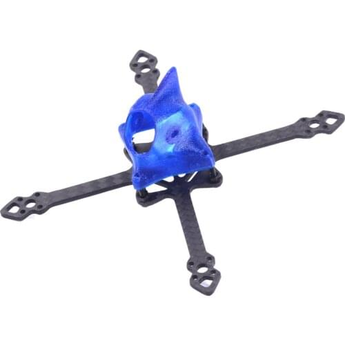 SKYSTARS Toothpick 2-4S Brushless Whoop FPV Drone Quadcopter Frame KIT 105mm Wheelbase Carbon Fiber Rack with 3D Pirnted Canopy