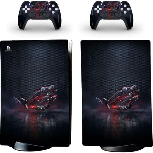 Eye Style PS5 Digital Edition Skin Sticker for Playstation 5 Console & 2 Controllers Decal Vinyl Protective Skins 1