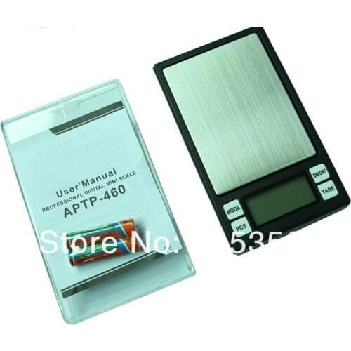 New APTP460 0.01gx300g Precision digital Jewelry scale LCD backlight display Jewelry weighing carat gold libra