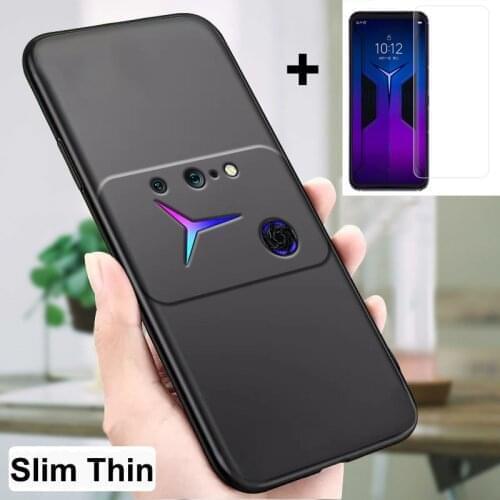 Ultra Slim Soft Shockproof Phone Cover For Lenovo Legion Phone Duel 2 Case with screen protector film for Legion Duel2 5G L79031
