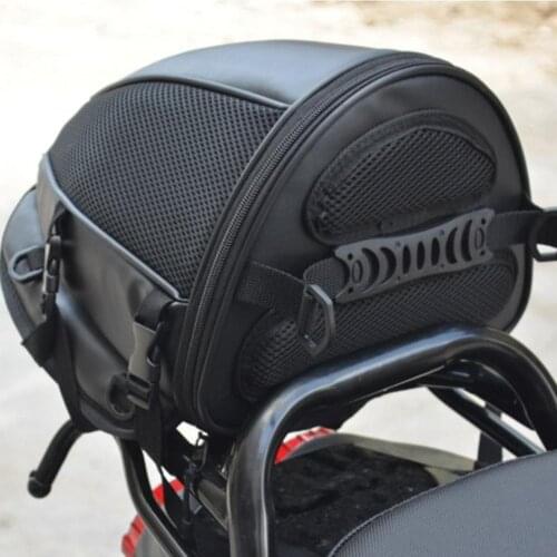 Motorcycle Saddlebag Bike Rear Trunk Back Seat Carry Luggage Tail Bag Saddlebag Durable Convenient Waterproof New Hot Boutique