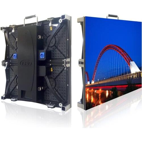 High Resolution Indoor P3.91mm 500x500mm Die Casting Aluminum Cabinet Full Color Led Didsplay Video Wall Screen for TV Stage