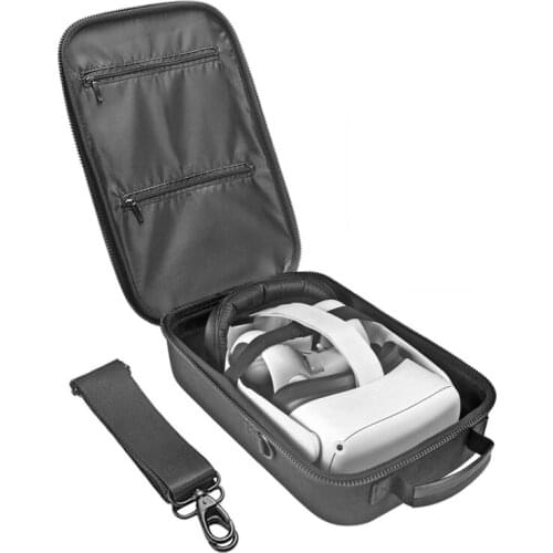 Hard EVA Pouch Handbag Protective Cover Storage Bag Box Carrying Case for -Oculus Quest 2 VR Glass and Accessories