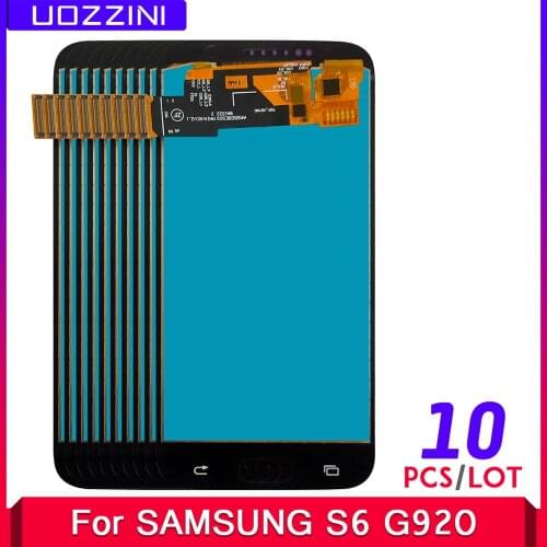 10 Pcs INCELL LCD For SAMSUNG GALAXY S6 G920 G920F SM-G920F G920FD Display Touch Screen Assesmbly Replacement Tested Worked Well