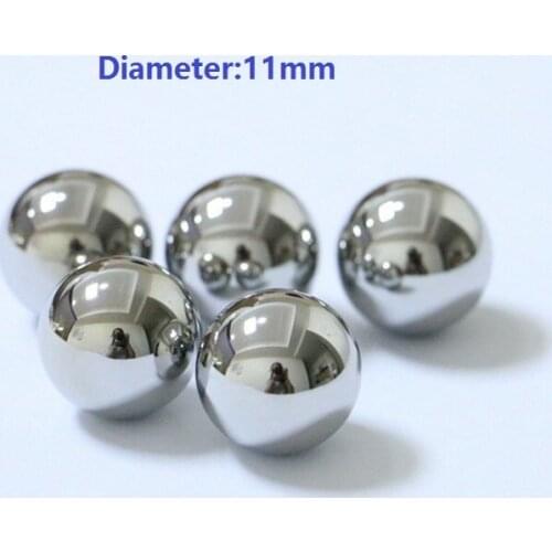 1kg/lot (184pcs) Diameter 11mm 304 stainless steel balls Dia 11 mm slingshot bearing balls for hunting shooting