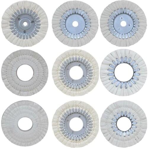 1pc 150/180/200mm Buffing Wheel Grinding Head Cloth Dremel Wheel Grinder Brush For Rotary Abrasive Tools
