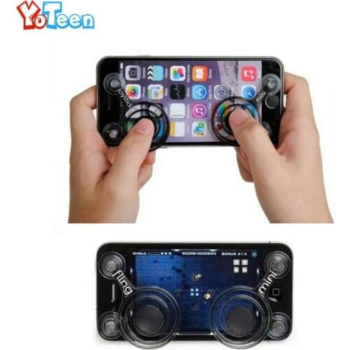 2Pcs/Set Smartphone Mini Joysticks Zero Any Touch Screen Joystick For Phone tablet Arcade Games NEW Twin Pack Phone Joystick