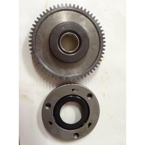 OVERRIDING CLUTCH OF LONCIN CG150 WATER COOLING 60 TEETH MODEL OF LONCIN TRICYCLE