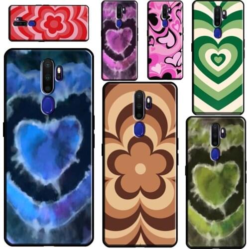 BROWN TRANCE Heart Coffee Latte Groovy For OPPO A52 A72 A91 A5 A9 A31 A53 2020 Reno2 Z Find X2 X3 Pro A3S A5S A1K A15 A93 Case