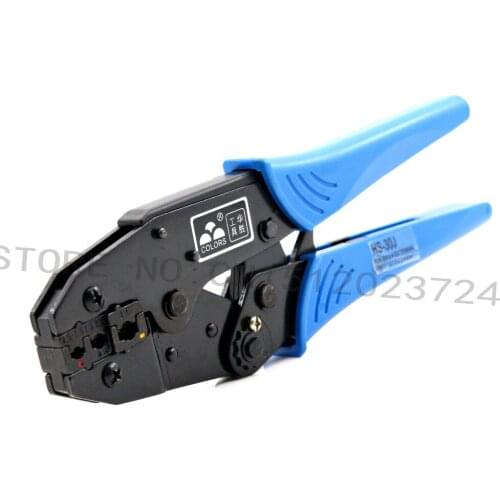 Line pressing pliers HS-30J sleeve pliers pipe wrench Automatic adjustmen Apply between 0.5-6 square millimeters