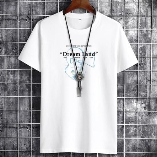 Summer New Fashion Anime Clothing Harajuku Retro Manga Hip Hop Goth T Shirt for Men 2021 Streetwear Oversized Vintage T-shirt