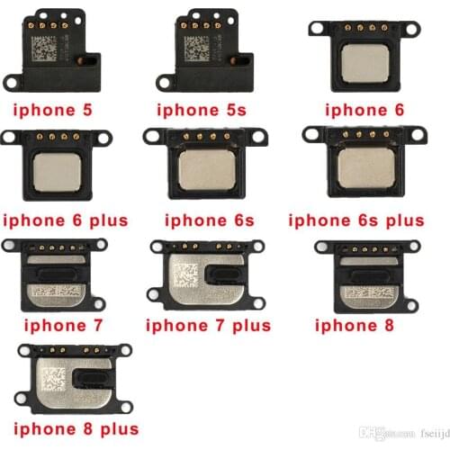 Earpiece Ear Speaker for iPhone 5 5s 7 8 6 6S Plus 6G 7G 8G Sound Flex Cable Listening Parts Replacement