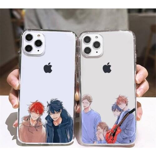 Given Yaoi Anime Phone Case Transparent soft For iphone 5 5s 5c se 6 6s 7 8 11 12 plus mini x xs xr pro max