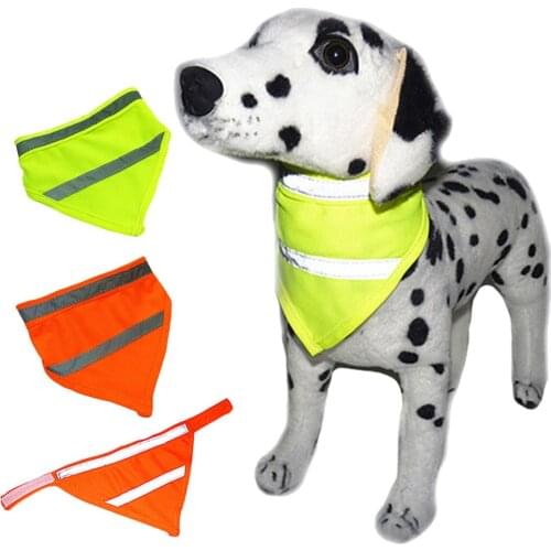 Dog scarf Bandana Cotton Washable Cute Fashionable Dog Scarf Reflective Adjustable Bow Tie Cat Dog Accessories Beauty Products