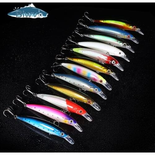 Biwvo 11cm Luminous Shad fish lures Minnow Lures Goods For Fishing Metal Squid Hard Sea Shad Wobbler For Trolling Squid Sinkers
