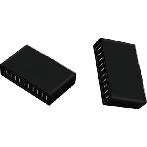 USB Charger 10 Port USB Charger Station with Rapid Charging Smart USB Ports for Multiple Devices Smart Charger