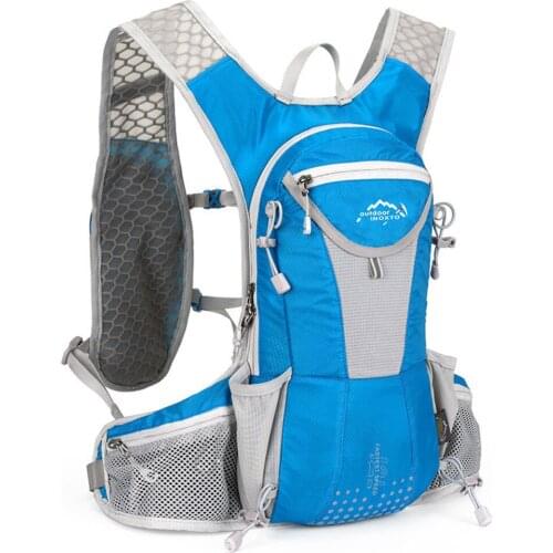 12L MTB Mountain Bike Water Bag Waterproof Bicycle Backpack Mens Women Nylon Cycling Hiking Camping Running Hydration Backpack