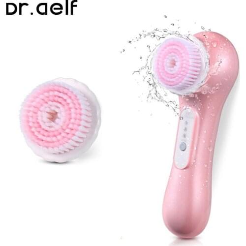 Waterproof Sonic Electric Facial Deep Cleansing Household Rechargeable Face Washer Hairdresser Skin Care Tools