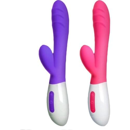 12 Frequency Rabbit G Spot Vibrator Rechargeable Massager Stimumator Adult Sex Toy for Women Couples