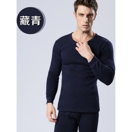 2015 mens thick thermal underwear sets men and women plus thick cashmere thermal underwear sets