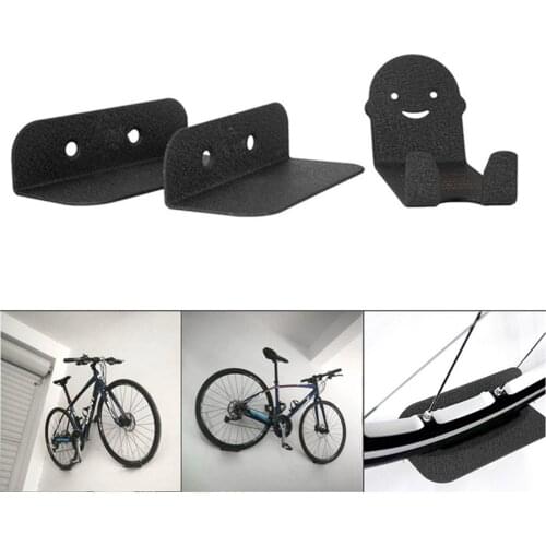 3pcs Bicycle Parking Racks Cycling Pedal Padlocks Holder Tire Wall Mount Bike Wall Support Storage Hanger Stand Bike Accessories