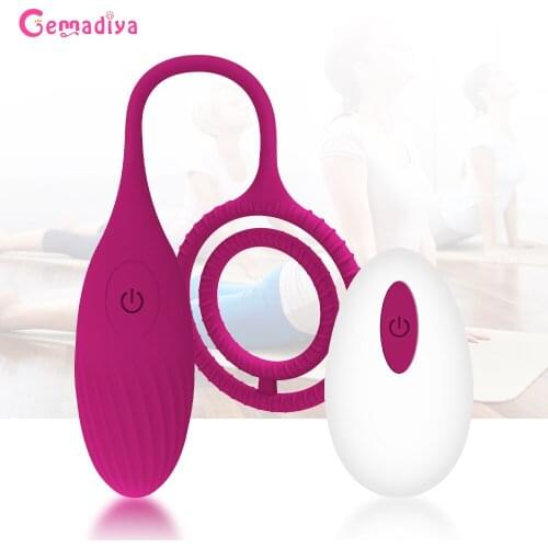 Wireless Remote Control Vibrator for Women With Penis Ring Vibrating Egg Dildo G-spot Stimulator Adult Erotic Sex Toys for Adult