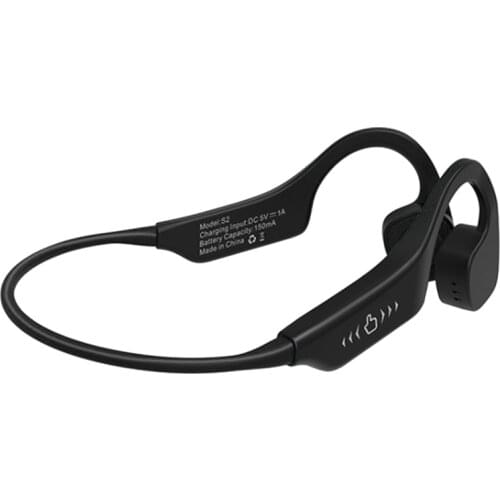 Bone Conduction Bluetooth Headset Waterproof Headset with Microphone Wireless Headset for Running and Cycling