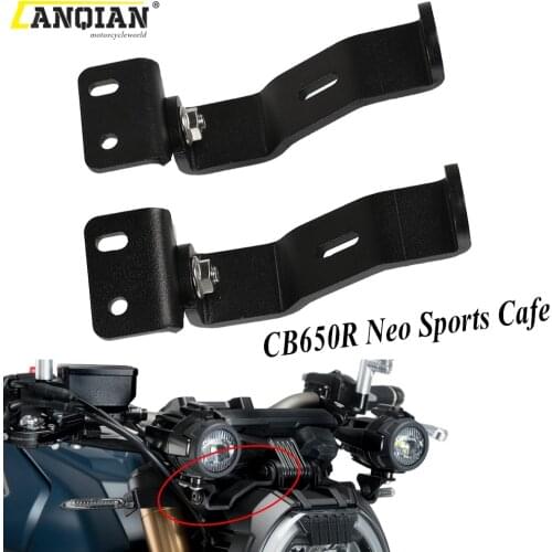 CB650R Motorcycle LED Driving Lamp For Honda CB650 CB 650R 650 R Neo Sports Cafe 2019 2020 2021 Auxiliary Light Fog Lamp Bracket