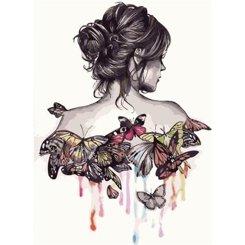 Cherish Love Paint By Numbers Kits For Adult Diy Canvas Painting For Adults Beginner No Frame Picture Color By Numbers