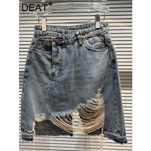 Женские юбки джинсовые DEAT China At AliExpress