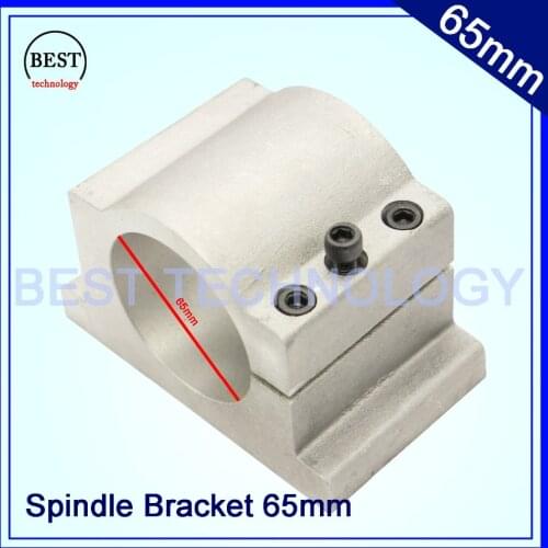 Diameter 65mm Cast Aluminium Clamp of cnc spindle motor spindle mount bracket clamp cnc machine tool spindle