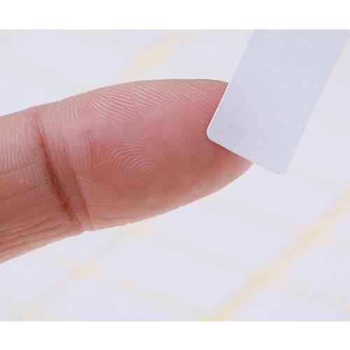 1680pcs/Lot 10*20mm Blank White Sticker Labels Small Paper Adhesive Label Stickers Writable Note Sticker Tag Crafts