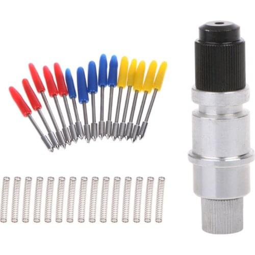 Silhouette Cameo Holder + 15Pcs Blades Set Vinyl Cutter Plotter 30° 45° 60° Accessories Tool Drop shipping