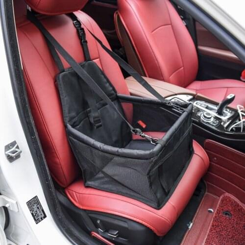 Pet Car Mat Mesh Pannier Bag Breathable Waterproof Double Layer Pet Car Diaper Bag Beds & Sofas Hand Wash Solid