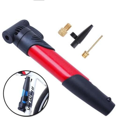 Ultralight Bicycle Pump Portable Mountain Bike Air Pump MTB Road Bike Tire Inflator Multi Color Cycling Accessories