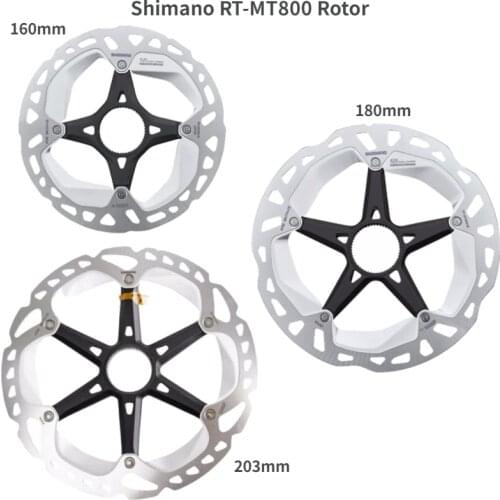 Shimano DEORE XT RT MT800 ice Technology Brake Disc Center Lock Disc Rotor Mountain Bikes Disc MT800 160mm 180mm 203mm