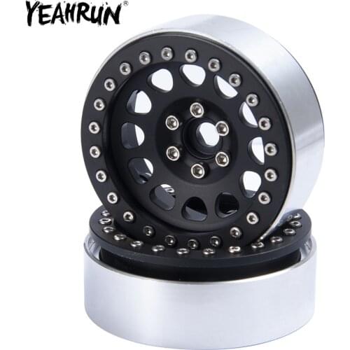 2.2 inch Metal AlloyWheel Hub Beadlock Wheels Rim for Axial Wraith TRX4 1/10 RC Crawler Car Parts 5