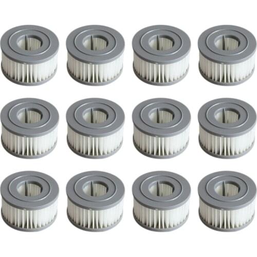 12PCS HEPA Filter for Xiaomi JIMMY JV85 JV85 Pro H9 PRO A6/A7/A8 Handheld Wireless Vacuum Cleaner Parts