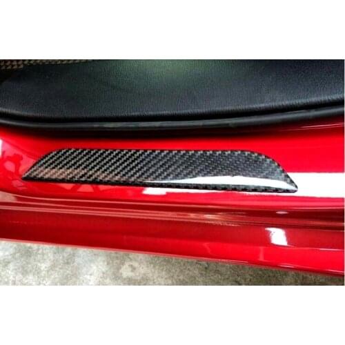 4pcs for mazda 3 cx-4 cx-5 MG GS 360 ZS Carbon fiber sill bar Welcome pedal
