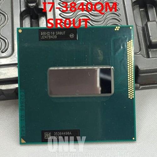 Free shipping INTEL CPU I7-3840QM SR0UT I7 3840QM SROUT 2.8G-3.8G/8M