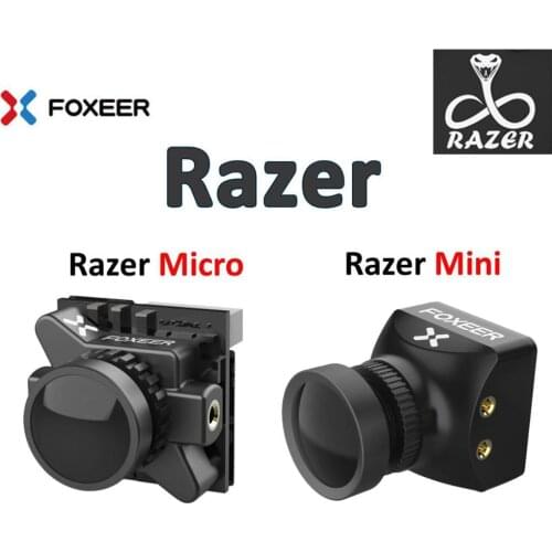 Foxeer Razer Mini Razer Micro 1200TVL PAL/NTSC Switchable 4:3 16:9 FPV Camera For FPV Racing Drone Arrow Upgrade Version